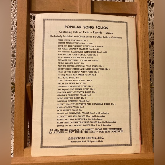 Tear Stains on Your Letter - Jimmy Walker, Hank Penny - Sheet Music, Lyrics - Picture 6 of 11